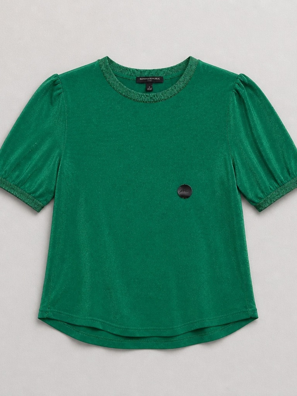 Banana Republic Green Short Sleeve Tee